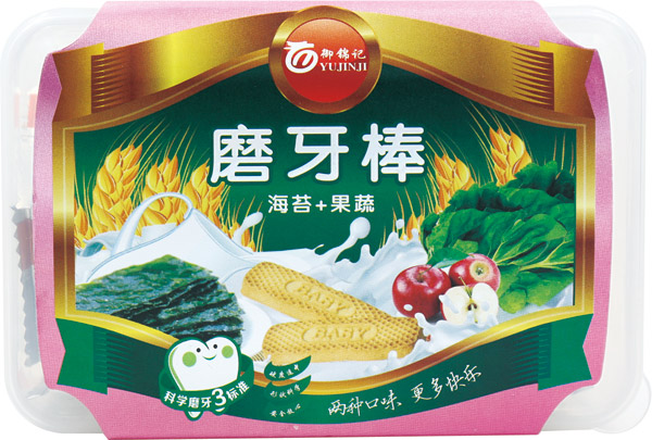 御錦記海苔+果蔬磨牙棒