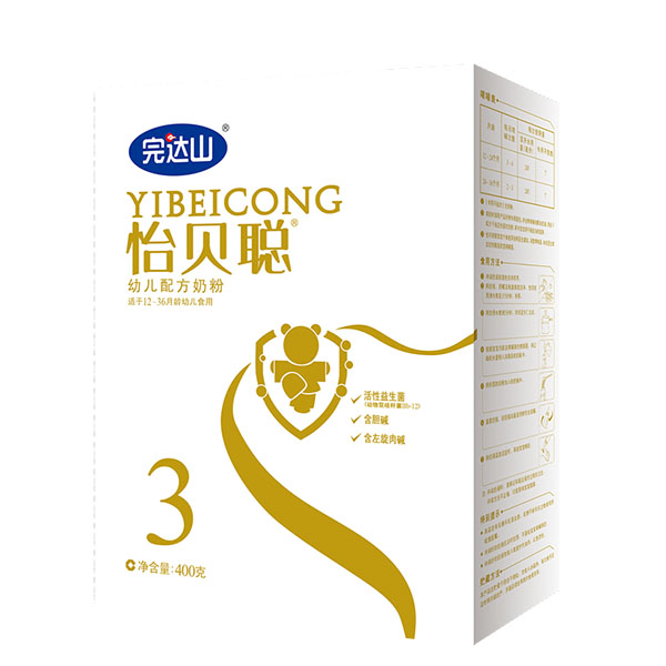 完達山怡貝聰youe配方奶粉(3段) 盒
