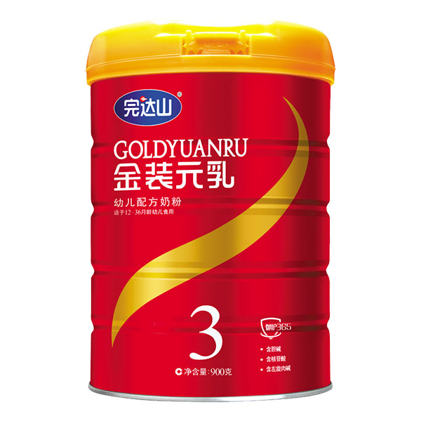 完達山金裝元乳金裝yinge配方奶粉(3段)