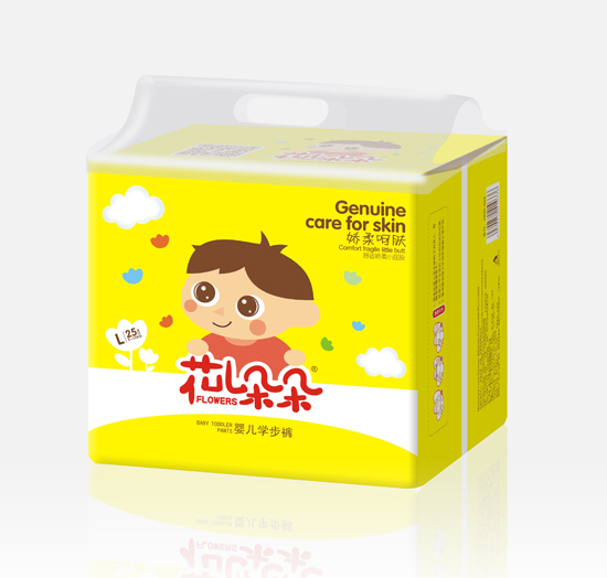 花兒朵朵yinge學(xué)步褲L碼25片