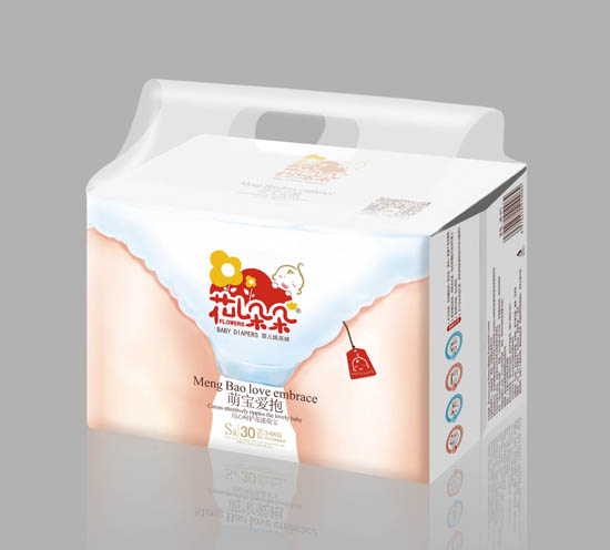 花兒朵朵萌寶愛抱yinge紙尿褲S碼30片