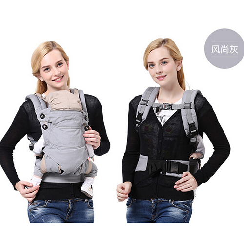 抱抱龍yinge背巾背帶時尚灰