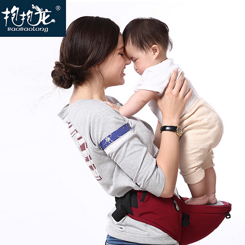 抱抱龍yinge單腰凳紅色