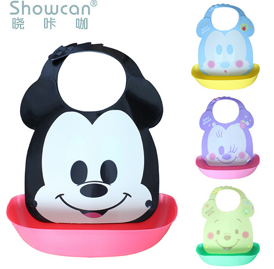 yinge塑料仿硅膠圍嘴圍兜