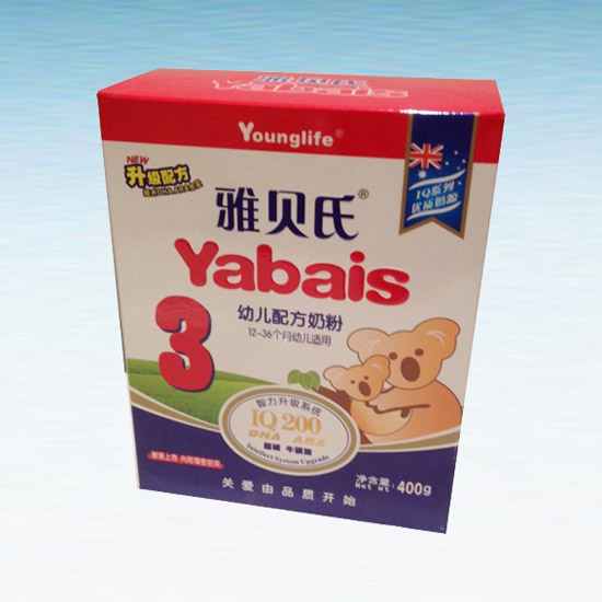 雅貝氏youe配方奶粉3段(盒裝)