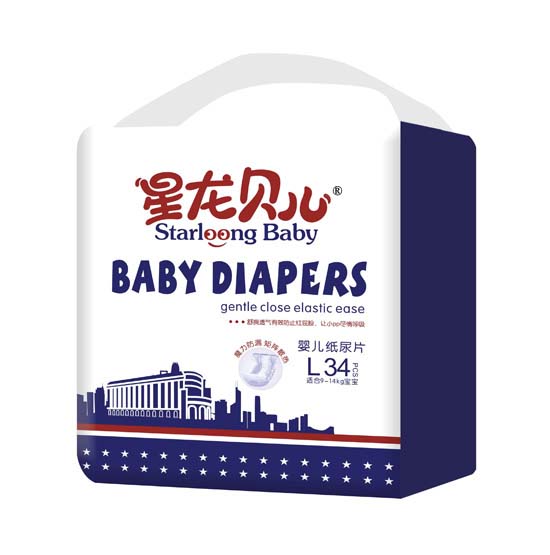 星龍貝兒yinge紙尿褲L34片