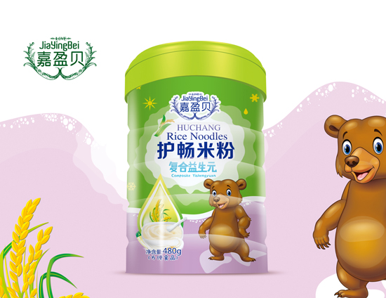 嘉盈貝復(fù)合益生元護暢米粉