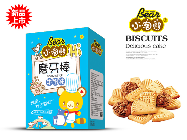 小淘熊磨牙棒-牛奶味