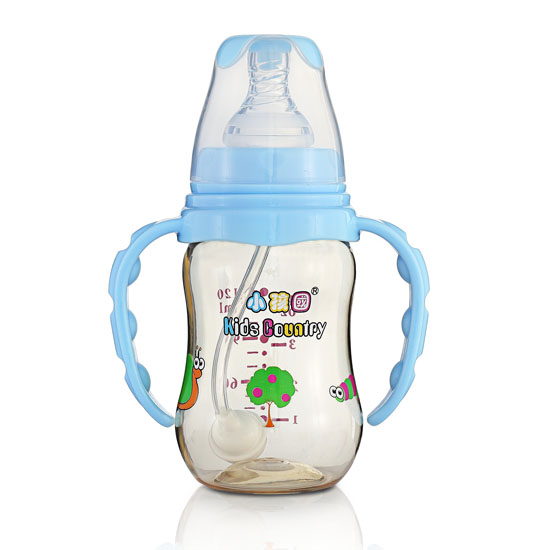  С����������(bi��o)�ڻ����Ԅ�(d��ng)PPSU��ȫ��ƿ120ML�{(l��n)ɫ