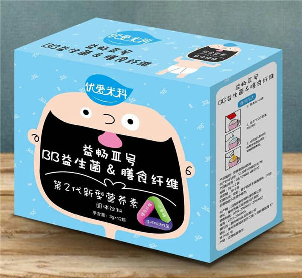 優(yōu)愛米科益生菌膳食纖維營養(yǎng)素盒裝