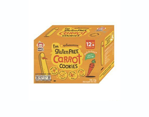 蘋(píng)果猴無(wú)麩質(zhì)曲奇-胡蘿卜