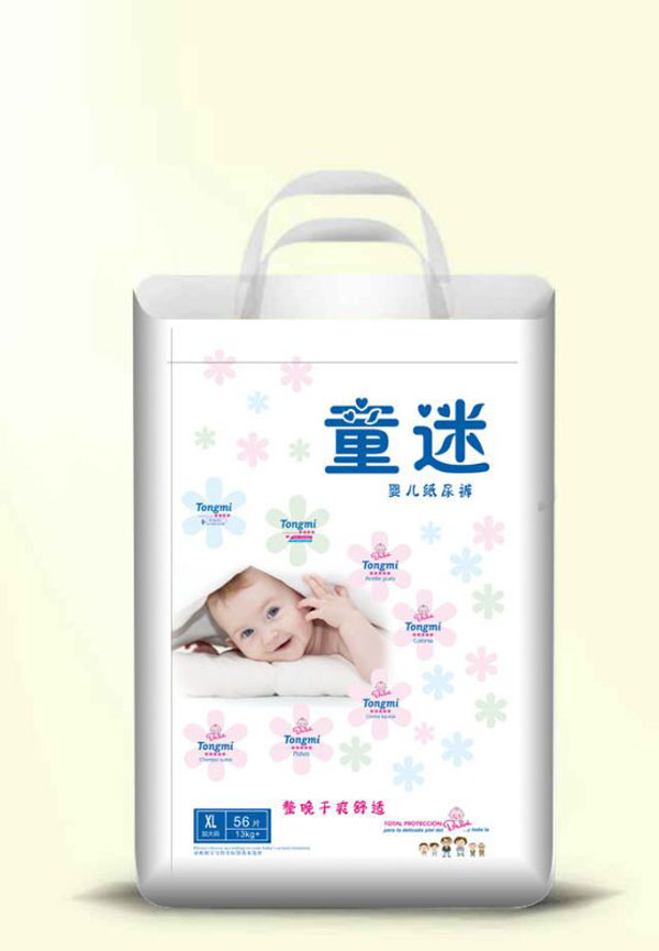 童迷嬰兒紙尿褲XL碼大包(56片)