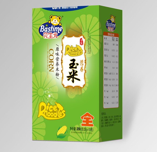 貝生元原味營養(yǎng)玉米粉米粉盒裝