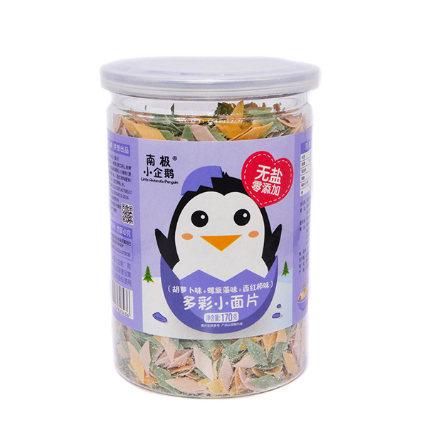 南極小企鵝無(wú)鹽多彩小面片胡蘿卜味+螺旋藻味+西紅柿味.jpg 南極小企鵝無(wú)鹽多彩小面片胡蘿卜味+螺旋藻味+西紅柿味.jpg