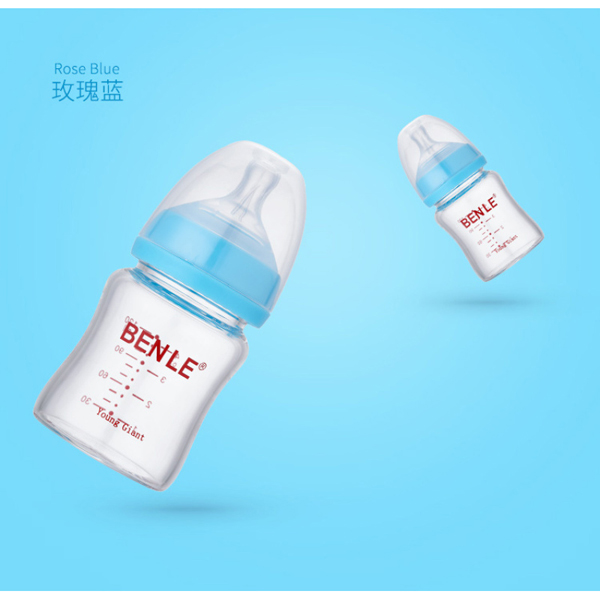 BENLE貝恩樂寬口徑晶鉆玻璃奶瓶120ML玫瑰藍.jpg BENLE貝恩樂寬口徑晶鉆玻璃奶瓶120ML玫瑰藍.jpg