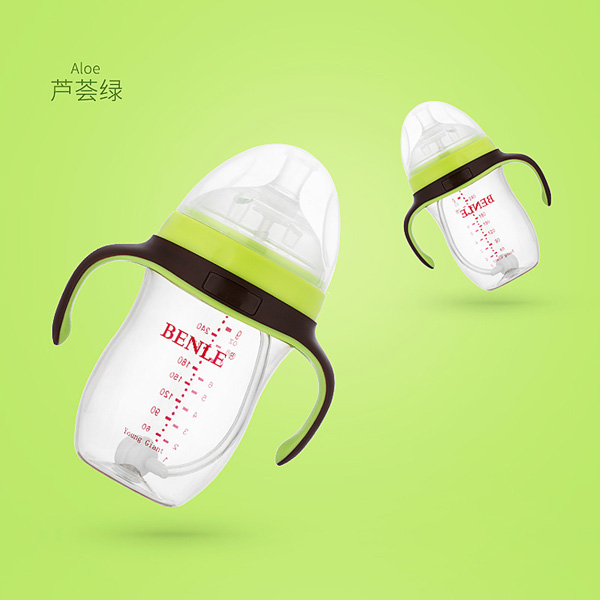 BENLE貝恩樂廣口徑防脹氣帶手柄PPSU奶瓶280ML蘆薈綠.jpg BENLE貝恩樂廣口徑防脹氣帶手柄PPSU奶瓶280ML蘆薈綠.jpg
