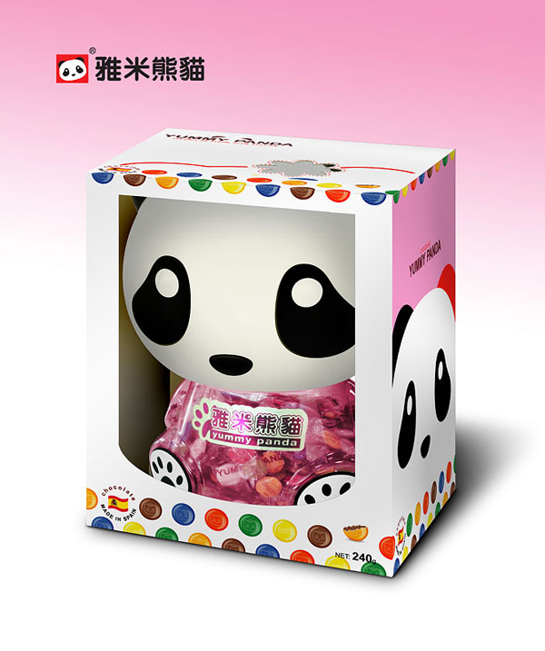 雅米熊貓巧克力熊貓罐240g.jpg 雅米熊貓巧克力熊貓罐240g.jpg