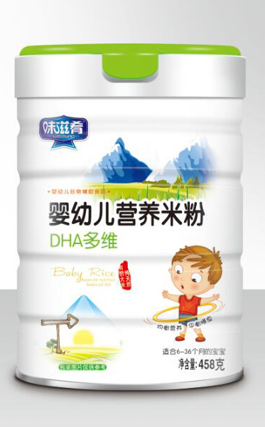 味滋肴嬰幼兒有機(jī)米粉-DHA多維