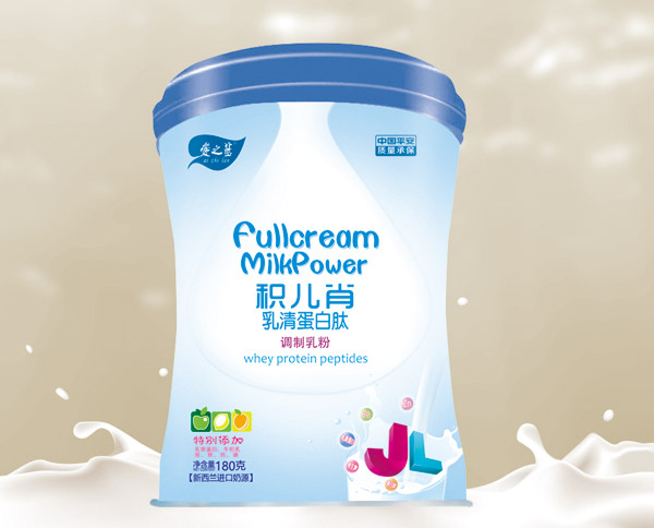 愛之藍積兒肖乳清蛋白肽調(diào)制乳粉