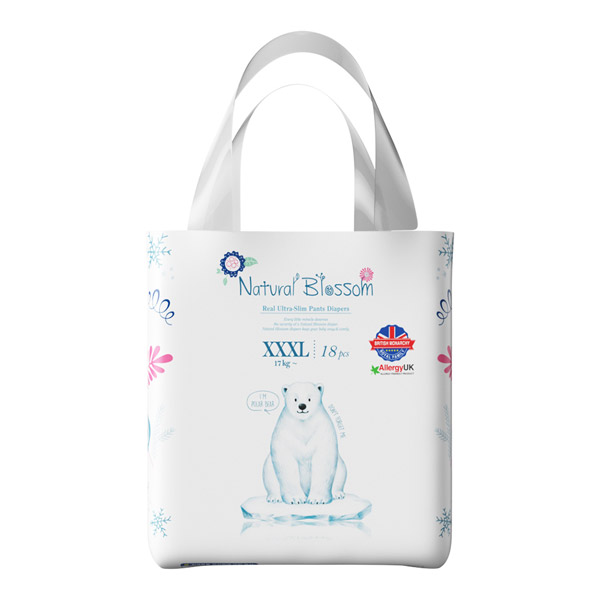 韓國自然花蕾嬰兒柔薄紙尿褲XXXL18