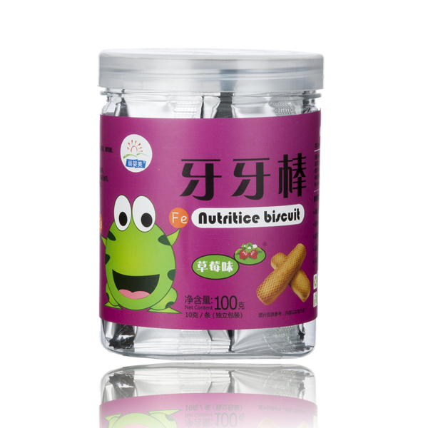 麗嬰美牙牙棒 草莓味