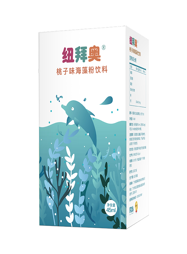 NuliBio紐拜奧鈣(桃子味海藻粉飲料)