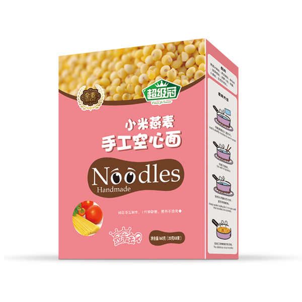 超級(jí)冠小米燕麥空心面(盒)