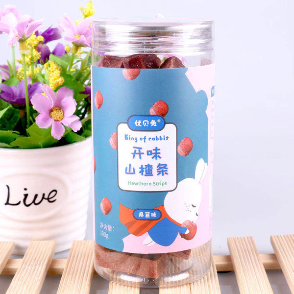優(yōu)貝兔開(kāi)味山楂條-桑葚味
