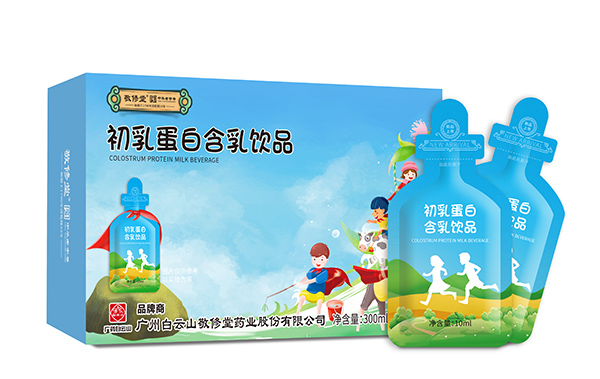 敬修堂初乳蛋白含乳飲品