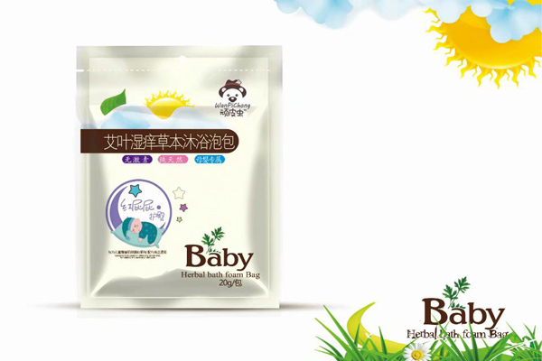 頑皮蟲(chóng)艾葉濕癢草本沐浴泡包(紅屁屁護(hù)臀)