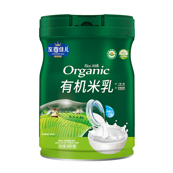 至尊佳兒有機(jī)米乳 胡蘿卜小米