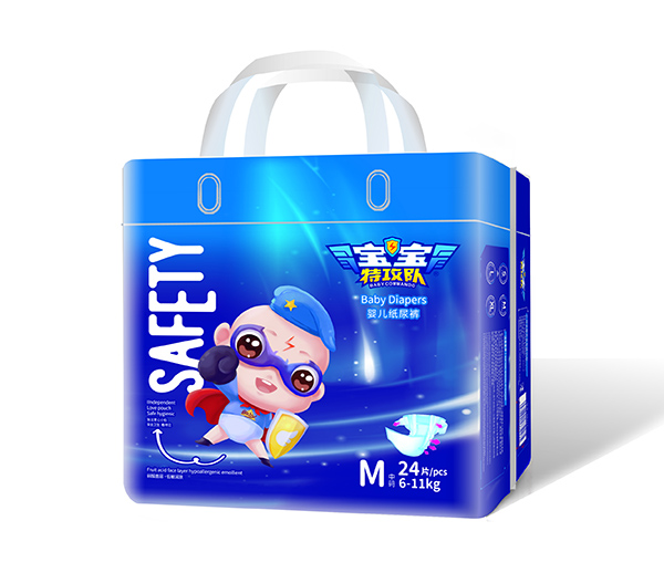 寶寶特攻隊(duì)嬰兒紙尿褲M(mǎn)24片