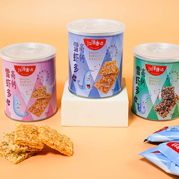 江洋康達(dá)高鈣雪蝦多罐裝詳情圖