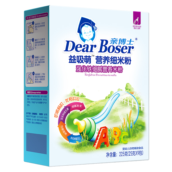 親博士益吸萌強(qiáng)化鐵營養(yǎng)米粉盒裝