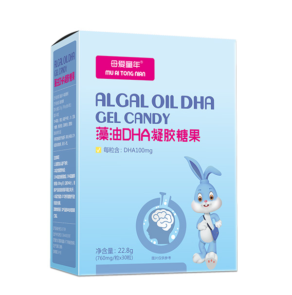 母愛童年藻油DHA凝膠糖果
