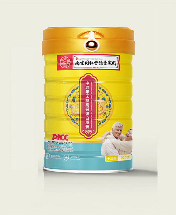 南京同仁堂綠金家園中老年無糖高鈣蛋白質(zhì)粉