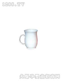 大地白色兒童水杯