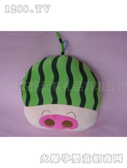 西瓜麥兜抱枕