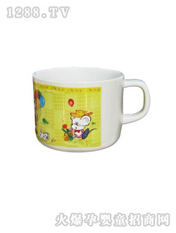 浩宇黃色兒童水杯CH05