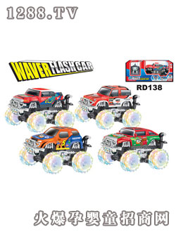 仁達音樂、閃燈搖擺特技車