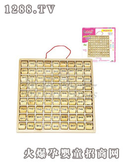 丹妮奇特乘法口決表