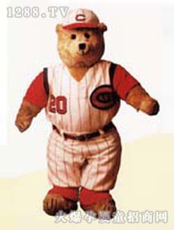 祺夢(mèng)毛絨玩具運(yùn)動(dòng)泰迪熊