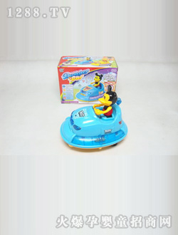 18CM電動(dòng)升降米奇碰碰車