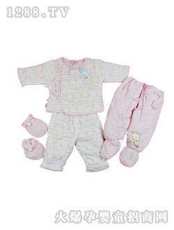 安嬰寶寶寶棉衣四件套