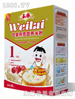 未來(lái)牌蘋果燕麥營(yíng)養(yǎng)米粉1段400g