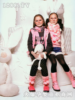 米奇兒時尚女童冬裝