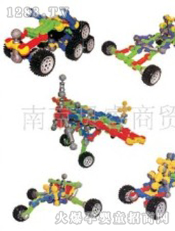 米奇妙關節(jié)積木車MQM8037