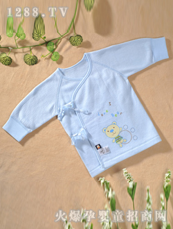 迪迪牌歡樂熊藍色yinge上衣