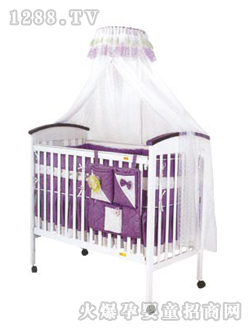 愛嬰寶yinge木床MC170紫色