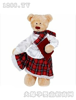 瑞奇比蒂泰迪熊小沈陽蘇格蘭情調